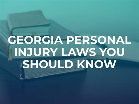personal injury georgia law